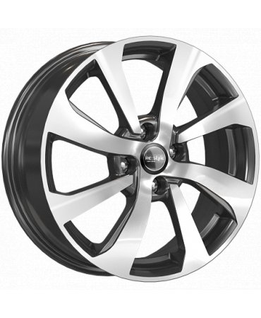 Диск литой КиК КС893 16x6.0J/4x100 D60.1 ET37 алмаз чёрный