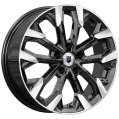 Диск литой КиК Морейн 17x6.5J/5x114.3 D67.1 ET50 алмаз чёрный для KIA Carens
