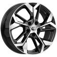 Диск литой КиК KC1062 17x6.5J/5x114.3 D64.1 ET40 алмаз черный