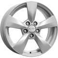 Диск литой КиК Skoda Rapid NH KC700 15x6.0J/5x100 D57.1 ET38 Сильвер