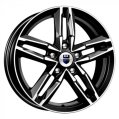 Диск литой КиК Sayan 16x6.0J/5x114.3 D67.1 ET45 алмаз черный для TOYOTA Mark II Qualis