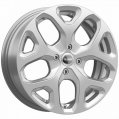 Диск литой КиК Lada Vesta Cross ZV16 KC869 16x6.5J/4x100 D60.1 ET43 Сильвер для GREAT WALL Hover M4