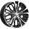 Диск литой КиК КС873 17x7.5J/5x114.3 D67.1 ET46 алмаз черный для MAZDA Atenza