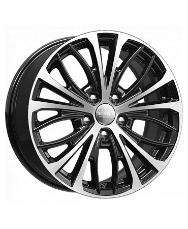 Диск литой КиК КС873 17x7.5J/5x114.3 D67.1 ET46 алмаз черный