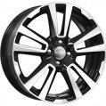 Диск литой КиК КС874 17x6.5J/5x114.3 D67.1 ET49 алмаз черный для KIA Cerato