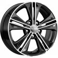 Диск литой КиК Hyundai Creta (KC892) 17x6.5J/5x114.3 D67.1 ET49 алмаз черный