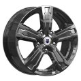 Диск литой КиК Оклахома (КС998) 16x6.5J/5x110 D65.1 ET37 кварц для SAAB 9-3