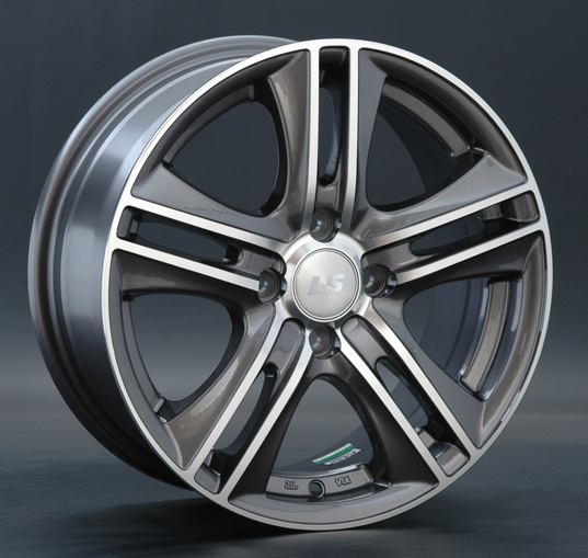 Диск литой LS Wheels LS191 17x7.5J/5x114.3 D73.1 ET45 GMF
