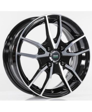 Диск литой Megami MGM-20FF 14x5.5J/4x100 D60.1 ET43 BKF