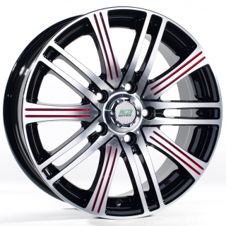 Диск штамп. TREBL 9552 16x6.5J/5x100 D56.1 ET48 Black для PONTIAC Vibe