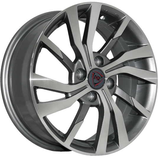 Диск литой КиК КС883 18x7.0J/5x114.3 D60.1 ET45 Алмаз черный SK для CHANGAN UNI-S