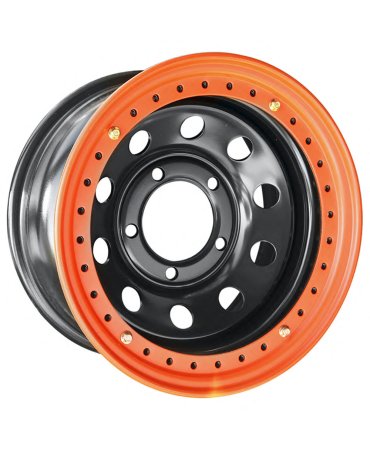 Диск штамп. Off-Road Wheels Toyota Land Cruiser 100 16x8.0J/5x150 D113 ET-3 Черный