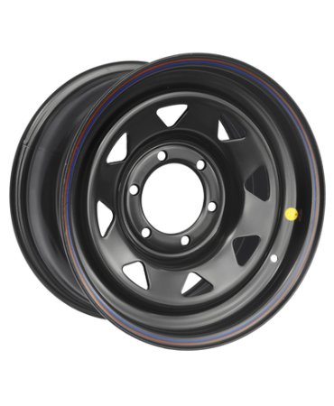 Диск штамп. Off-Road Wheels Toyota/Nissan L200 2005+ 16x8.0J/6x139.7 D110 ET30 Черный