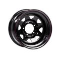 Диск штамп. Off-Road Wheels УАЗ 16x8.0J/5x139.7 D110 ET15 Черный