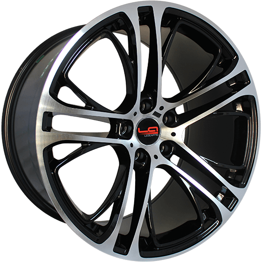 Диск литой Khomen Wheels KHW1808 (Outlander) 18x7.5J/5x114.3 D67.1 ET38 Black для HAVAL H2