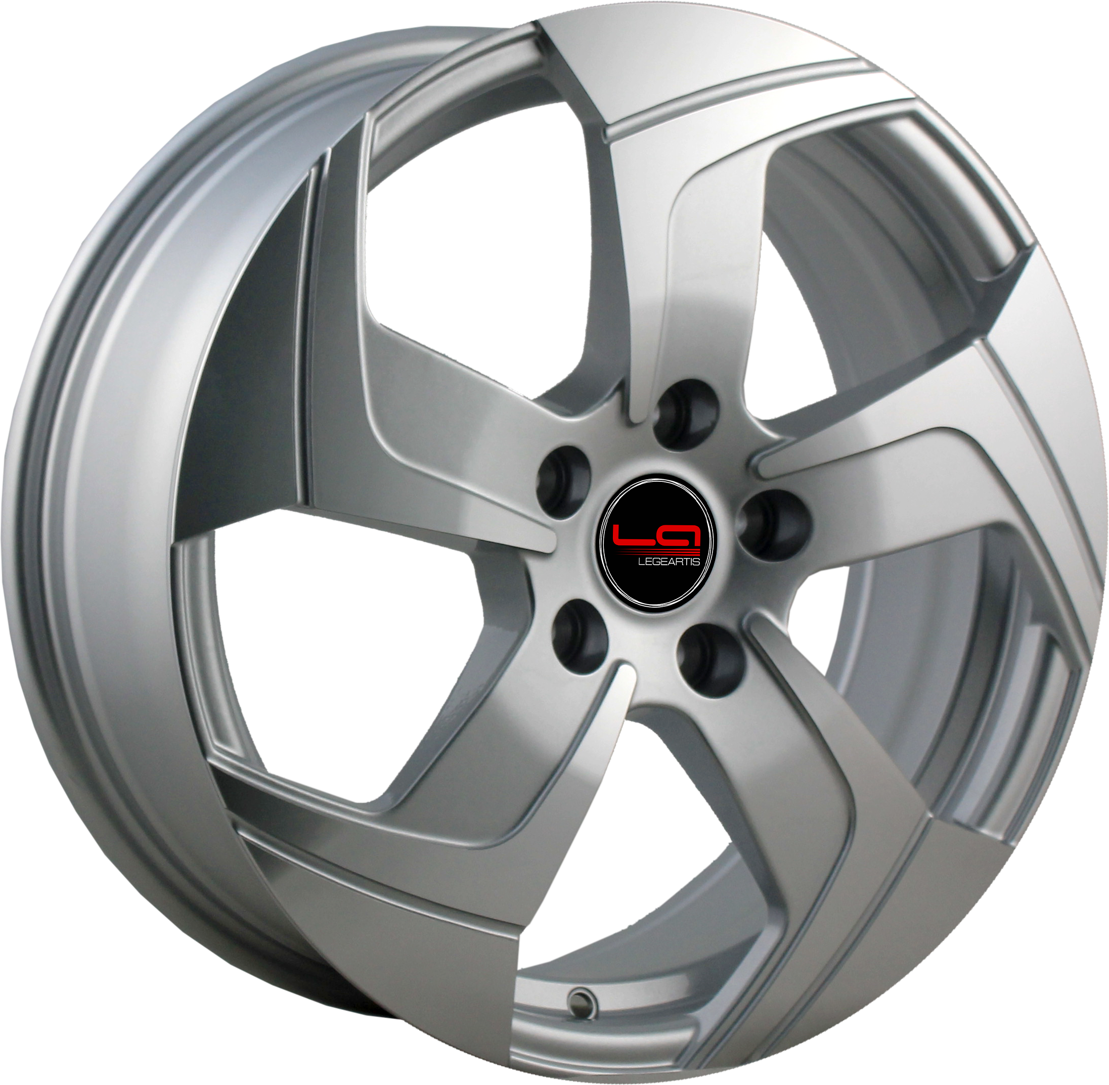 Диск литой Khomen Wheels KHW1507 (Rapid/Fabia) 15x6.0J/5x100 D57.1 ET38 Black-FP