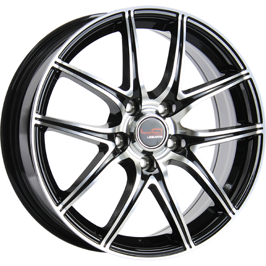 Диск литой Khomen Wheels KHW1804 (XC40/XC60) 18x7.5J/5x108 D63.3 ET50 Black-FP для JAGUAR XE