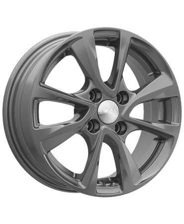 Диск литой СКАД Ницца 14x5.5J/4x98 D58.6 ET35 Графит