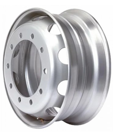 Диск штамп. SRW 0019 22.5x8.25J/10x335 D281 ET165 Silver