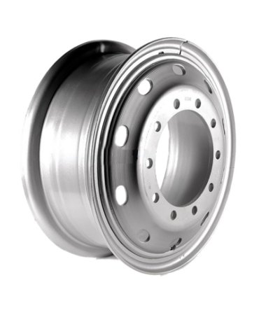 Диск штамп. SRW Камаз-Евро 20x7.5J/10x335 D281 ET165 Silver