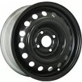 Диск штамп. TREBL 53A45D 14x5.5J/4x100 D57.1 ET45 Black для TOYOTA Will Cypha